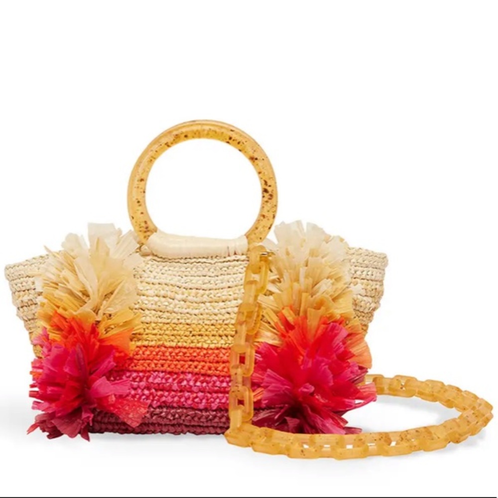 - Carolina Santo Domingo Ombre Coralina Bag